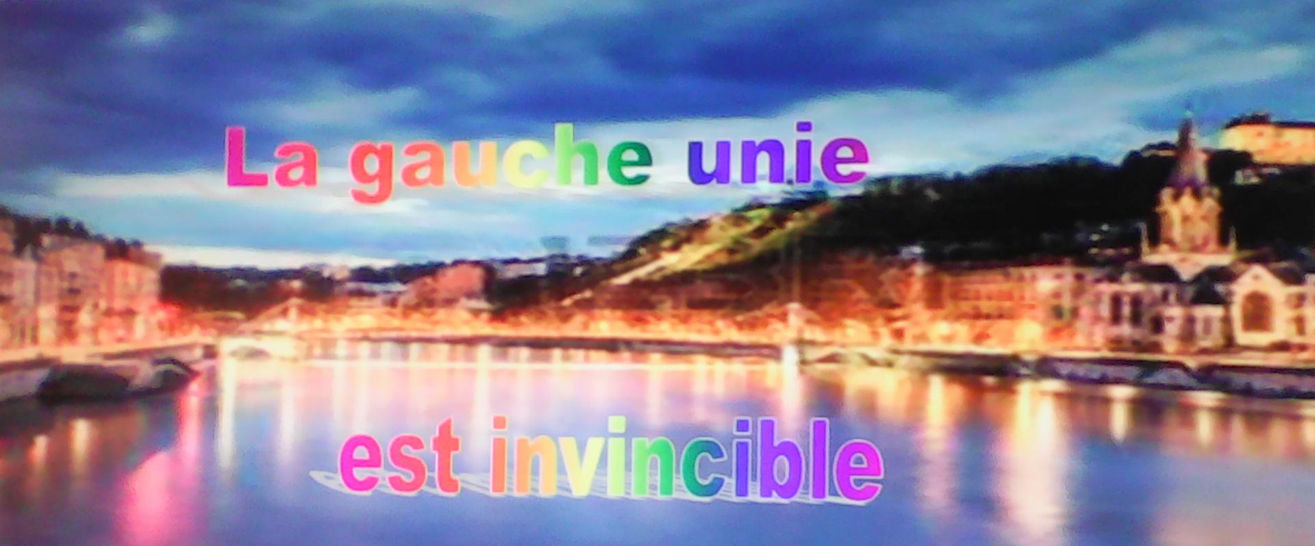 A gauche toute rhône