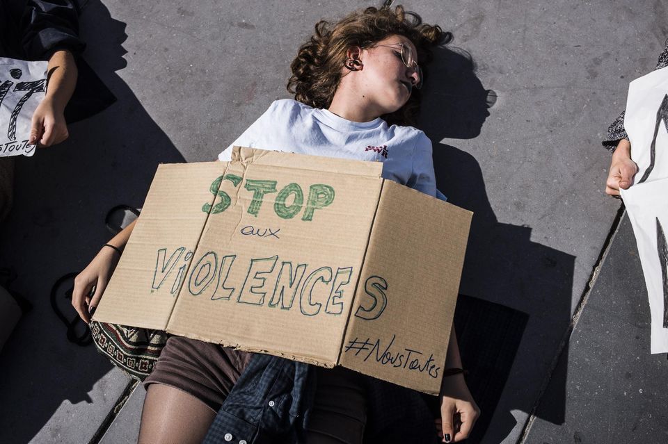 Rassemblement contre les violences sexistes et sexuelles